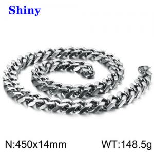 Stainless Steel Necklace - KN92756-Z