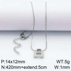 Stainless Steel Necklace - KN92870-KFC