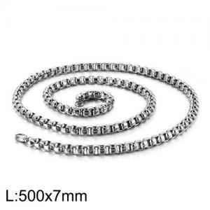 Stainless Steel Necklace - KN93407-Z
