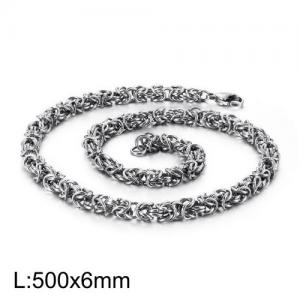 Stainless Steel Necklace - KN93419-Z