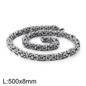 Stainless Steel Necklace - KN93421-Z
