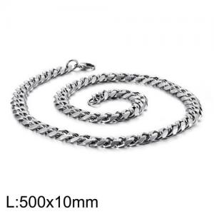 Stainless Steel Necklace - KN93430-Z