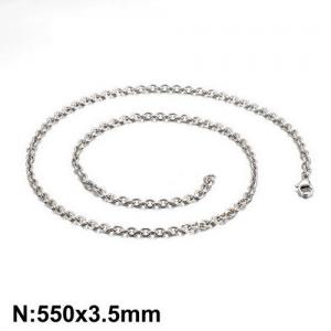 Stainless Steel Necklace - KN93451-Z