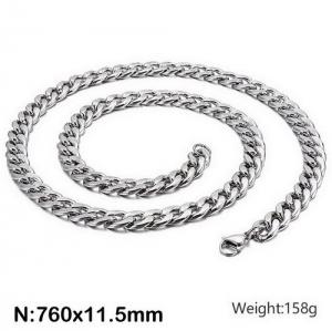 Stainless Steel Necklace - KN93472-Z