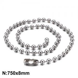 Stainless Steel Necklace - KN93489-Z