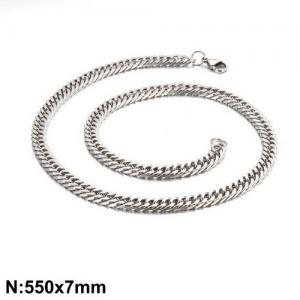 Stainless Steel Necklace - KN93506-Z