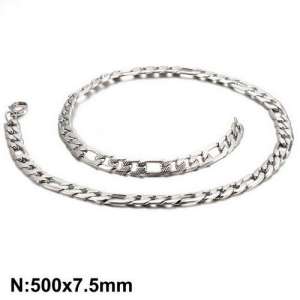 Stainless Steel Necklace - KN93508-Z