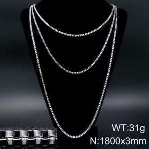 Stainless Steel Necklace - KN93516-Z