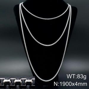 Stainless Steel Necklace - KN93523-Z