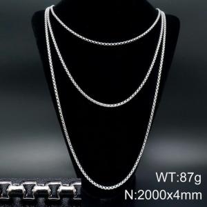 Stainless Steel Necklace - KN93524-Z