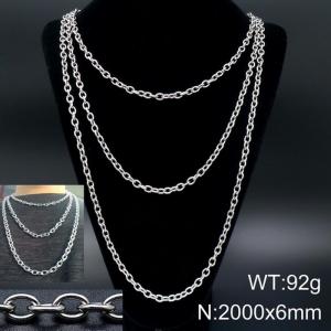 Stainless Steel Necklace - KN93530-Z