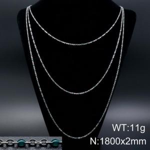 Stainless Steel Necklace - KN93564-Z