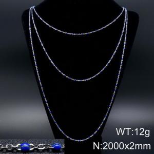 Stainless Steel Necklace - KN93578-Z