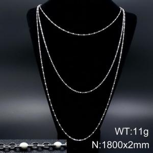 Stainless Steel Necklace - KN93579-Z