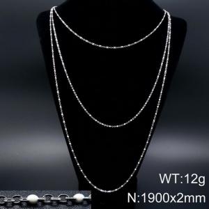 Stainless Steel Necklace - KN93580-Z