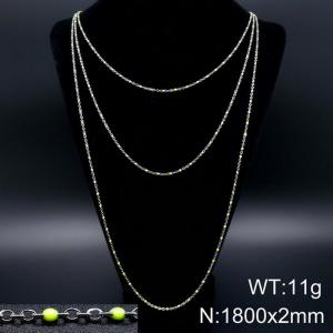 Stainless Steel Necklace - KN93588-Z