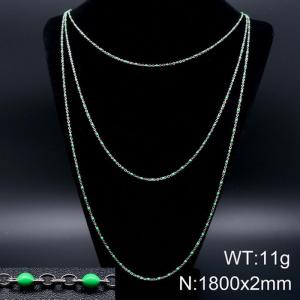 Stainless Steel Necklace - KN93594-Z