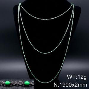 Stainless Steel Necklace - KN93595-Z