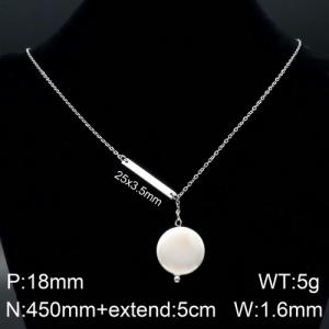 Stainless Steel Necklace - KN93690-Z