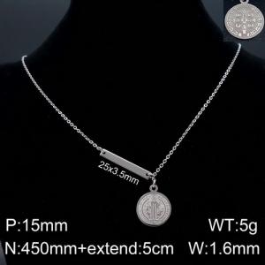 Stainless Steel Necklace - KN93691-Z