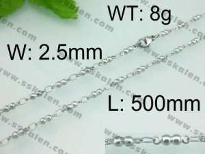 Staineless Steel Small Chain - KN9786-Z