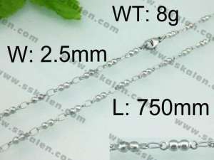 Staineless Steel Small Chain - KN9789-Z