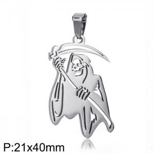 Stainless Steel Personality Fashion Death Pendant - KP100676-WGDYI