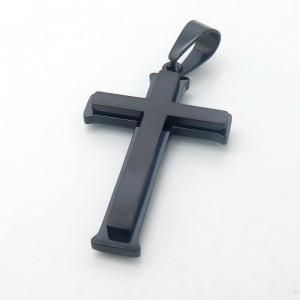 Stainless Steel Cross Pendant - KP115635-HR