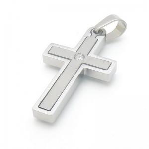 Stainless Steel Cross Pendant - KP115643-HR