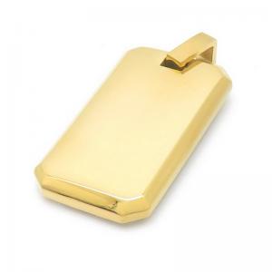 Stainless Steel Gold-plating Pendant - KP115649-HR