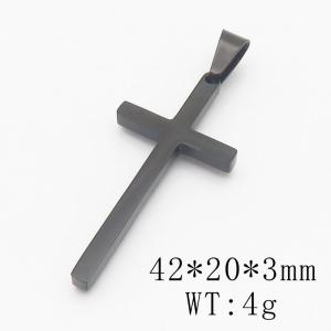 Stainless Steel Cross Pendant - KP115765-RR