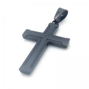 Stainless Steel Cross Pendant - KP115858-HR