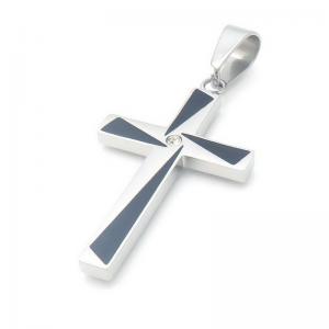 Stainless Steel Cross Pendant - KP115862-HR