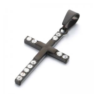 Stainless Steel Cross Pendant - KP115892-HR