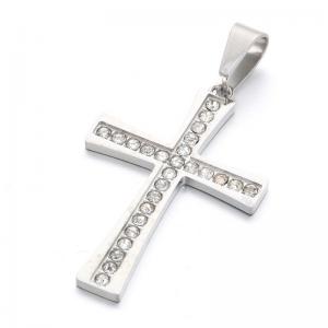 Stainless Steel Cross Pendant - KP115895-HR