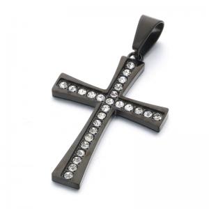 Stainless Steel Cross Pendant - KP115896-HR