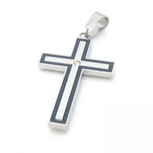 Stainless Steel Cross Pendant - KP116137-HR