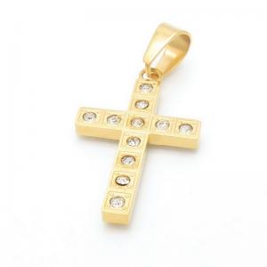 Stainless Steel Cross Pendant - KP116142-HR