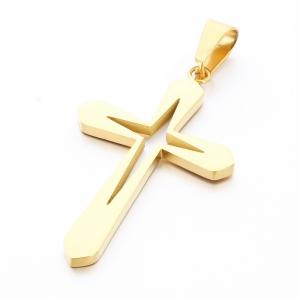 Stainless Steel Cross Pendant - KP116149-HR