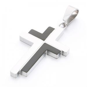 Stainless Steel Cross Pendant - KP116153-HR