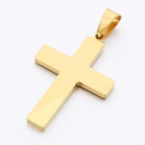 Stainless Steel Cross Pendant - KP116167-HR