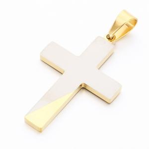 Stainless Steel Cross Pendant - KP116169-HR