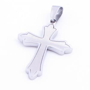 Stainless Steel Cross Pendant - KP116221-HR