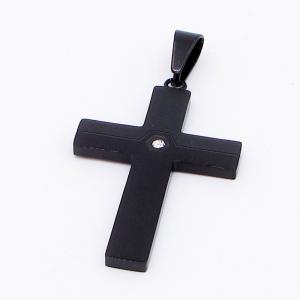 Stainless Steel Cross Pendant - KP116245-HR