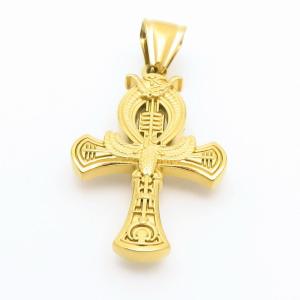 Stainless Steel Cross Pendant - KP116254-TK