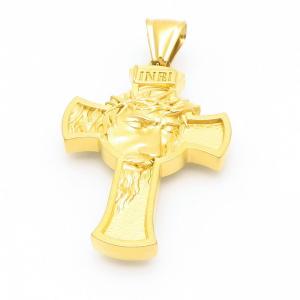 Stainless Steel Cross Pendant - KP116255-TK