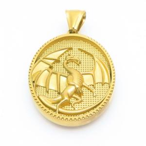 Stainless Steel Gold-plating Pendant - KP116284-TK