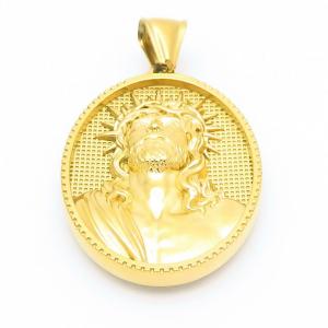 Stainless Steel Gold-plating Pendant - KP116285-TK