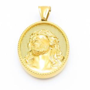 Stainless Steel Gold-plating Pendant - KP116287-TK