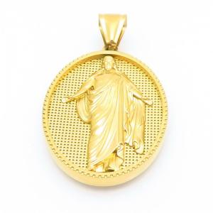 Stainless Steel Gold-plating Pendant - KP116288-TK